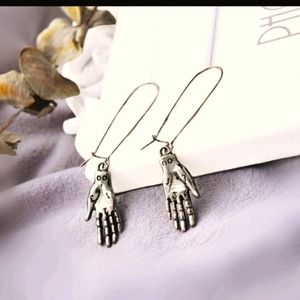 Silver Gypsy Minimalist Dangle Earrings